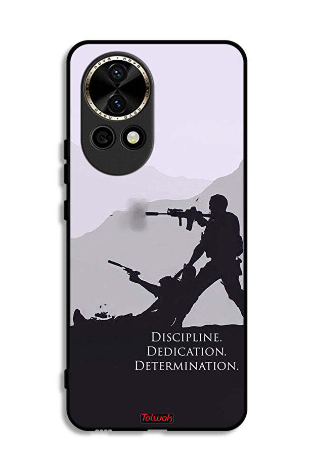Huawei nova 12 5G Protective Case Cover Discipline Dedication Determination