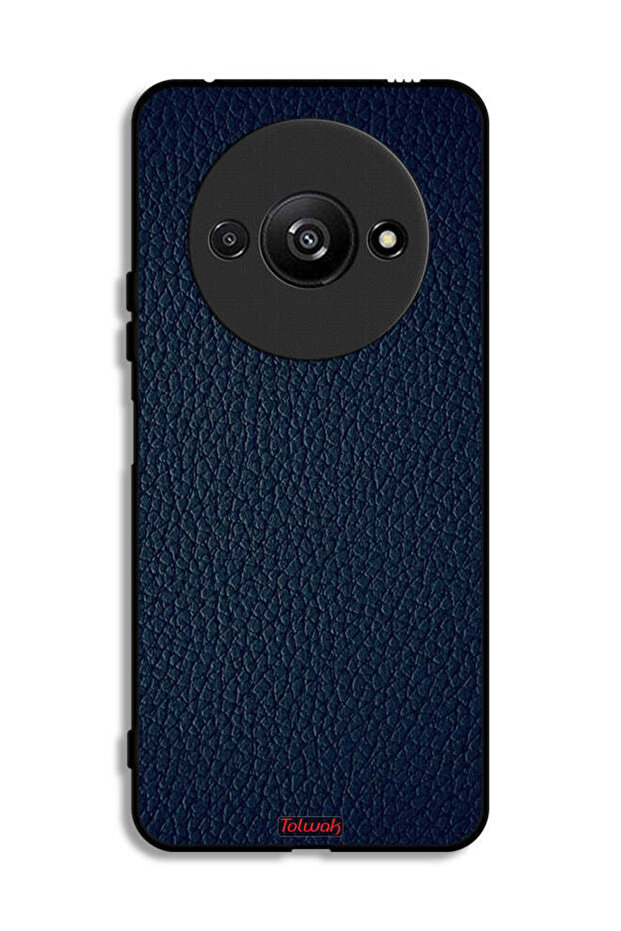 Xiaomi Redmi A3 4G Protective Case Cover Leather Pattern