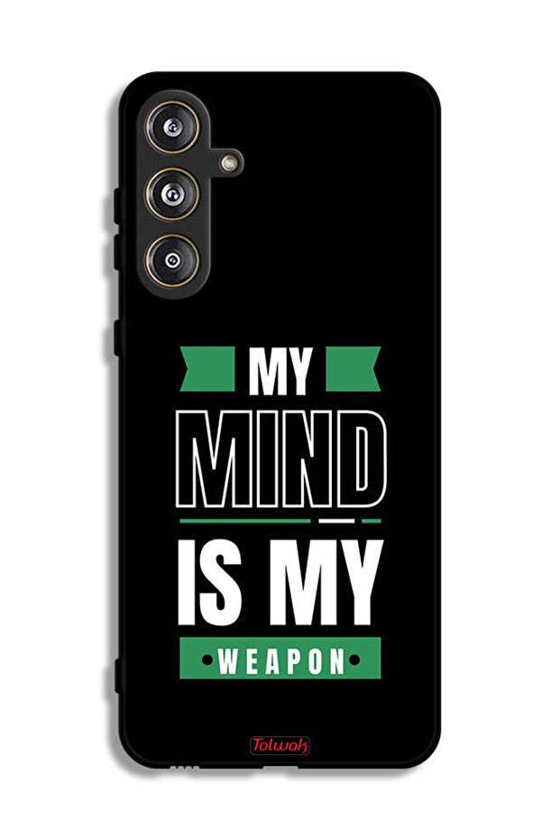Samsung Galaxy M55 5G Protective Case Cover My Mind Is My