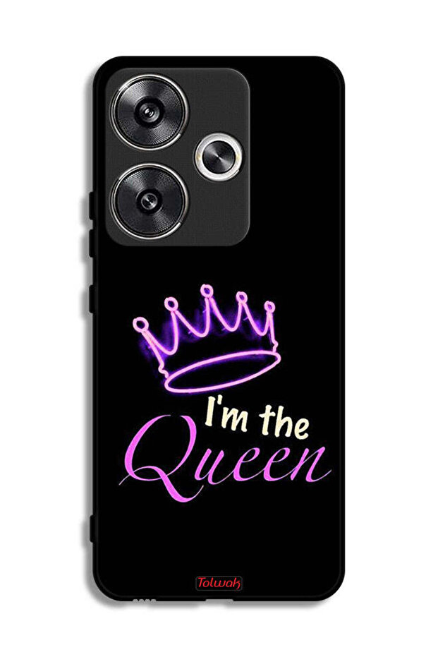 Xiaomi Poco F6 5G Protective Case Cover I Am The Queen