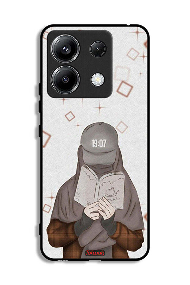 Xiaomi Redmi Note 13 Pro 5G Protective Case Cover Girl Reading Art