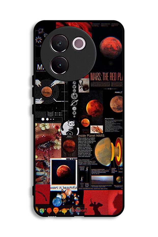 غطاء حماية لهاتف Vivo V30e 5G بتصميم Mars Art