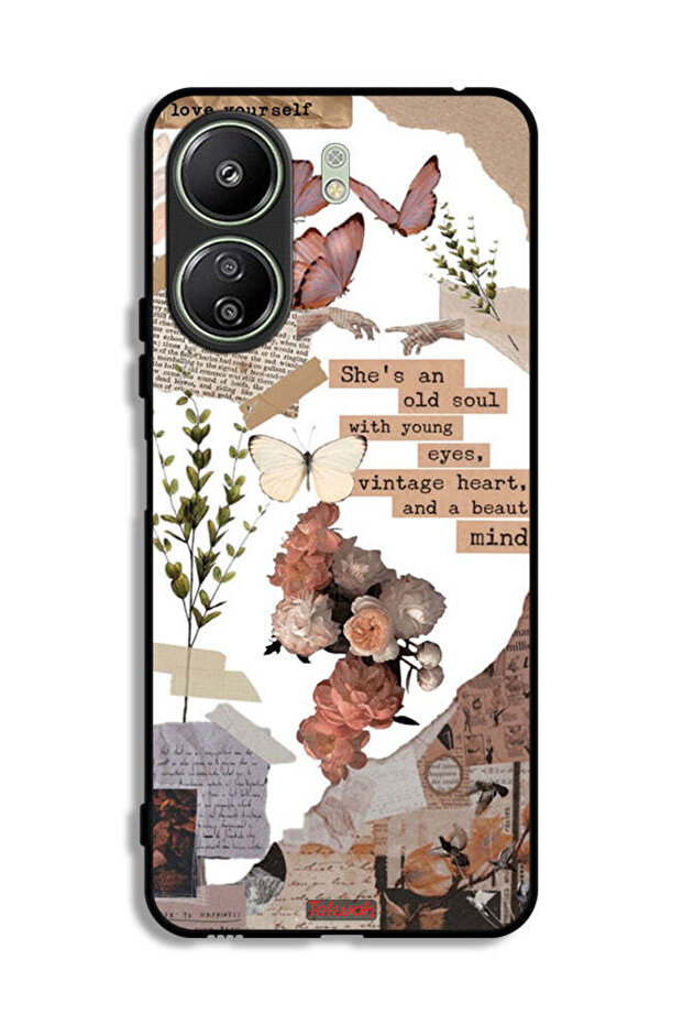 Xiaomi Redmi 13C Protective Case Cover She Is An Old Soul
