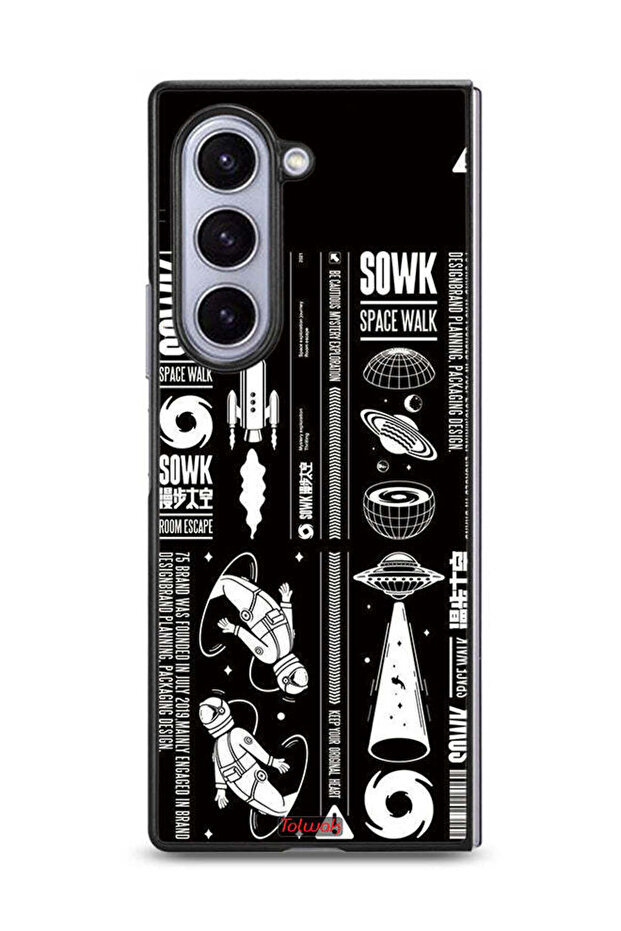Samsung Galaxy Z Fold6 Protective Case Cover Sowk Space Walk Sticker