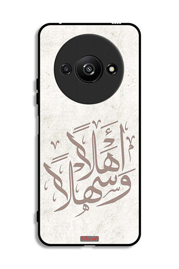 Xiaomi Redmi A3 4G Protective Case Cover Ahlan Wa Sahlan