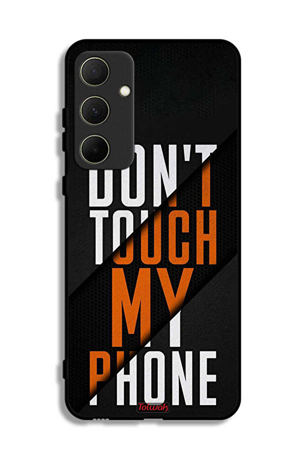 Samsung Galaxy A35 5G Protective Case Cover Do Not Touch My Phone