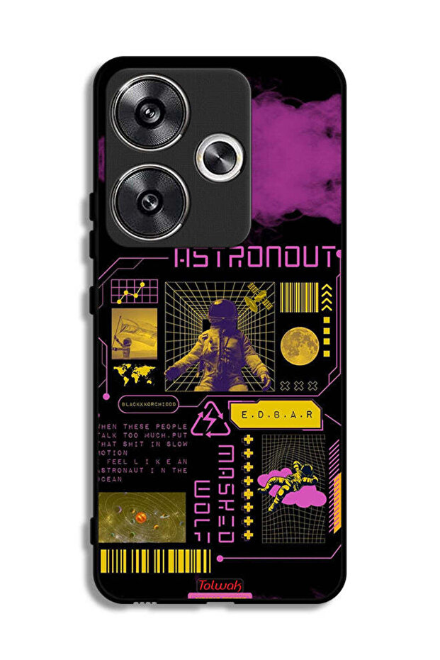 Xiaomi Poco F6 5G Protective Case Cover Astronaut Sticker