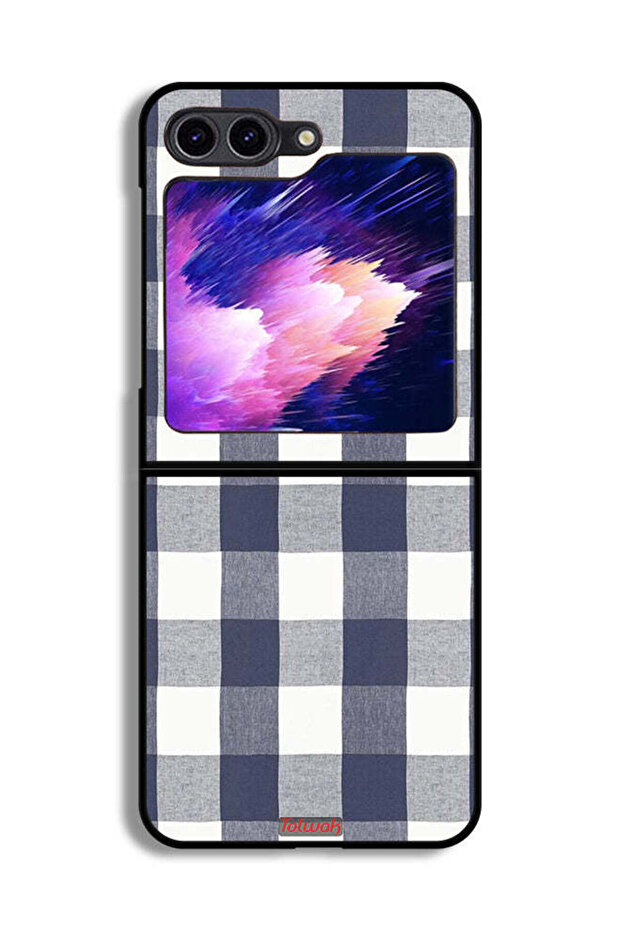 Samsung Galaxy Z Flip6 Protective Case Cover Cloth Pattern
