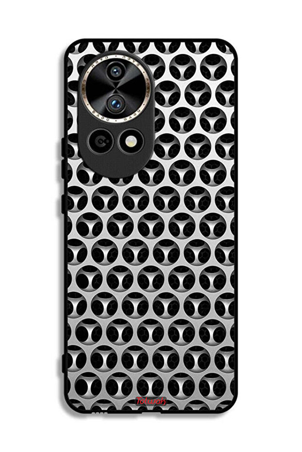 Huawei nova 12 Pro 5G Protective Case Cover Horology Hands Pattern