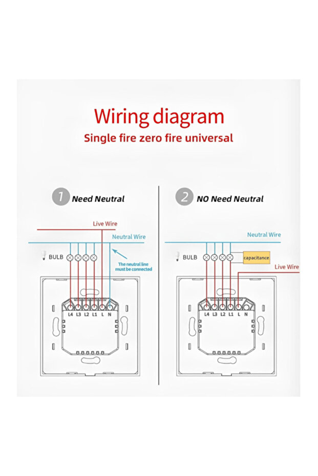 مفتاح انارة ذكي اسود احادي - 4