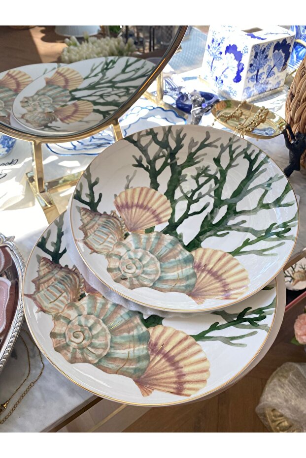 2'li Marinet Servis Tabağı Seti 27cm - 1