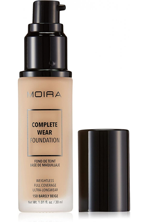 Moira Cwf150 Complete Wear Foundation, Barely Beige, 30 Ml