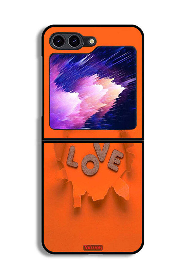 غطاء حماية لهاتف Samsung Galaxy Z Flip6 - Love