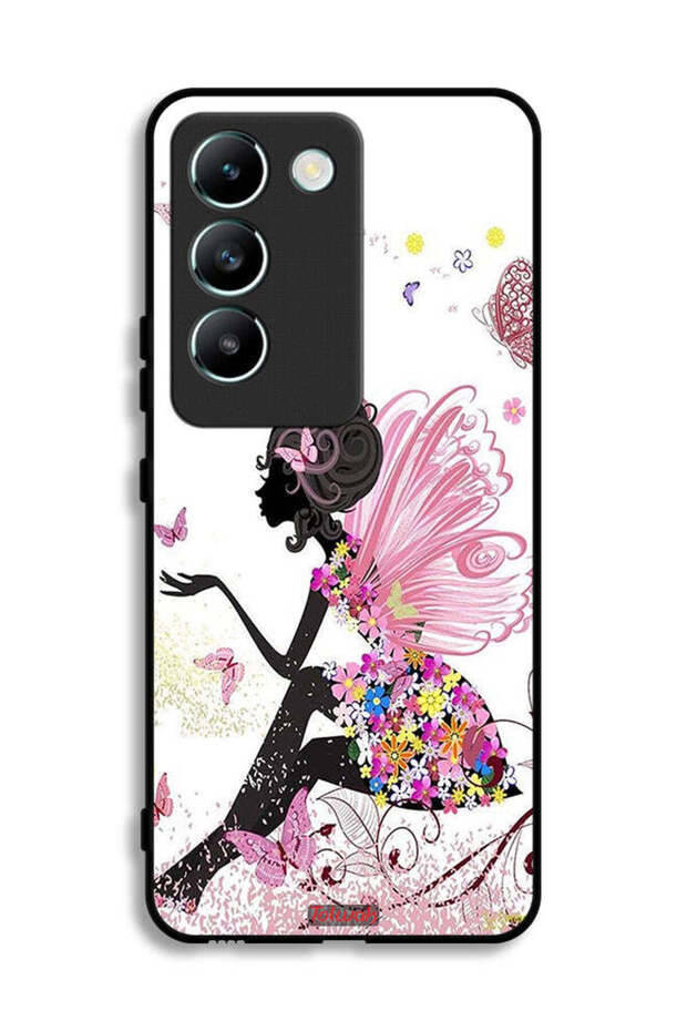 Vivo V30 Lite 4G Protective Case Cover Butterfly Girl Artwork