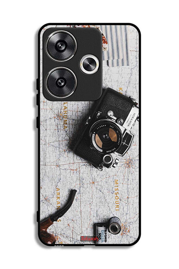 Xiaomi Poco F6 5G Protective Case Cover Vintage Camera