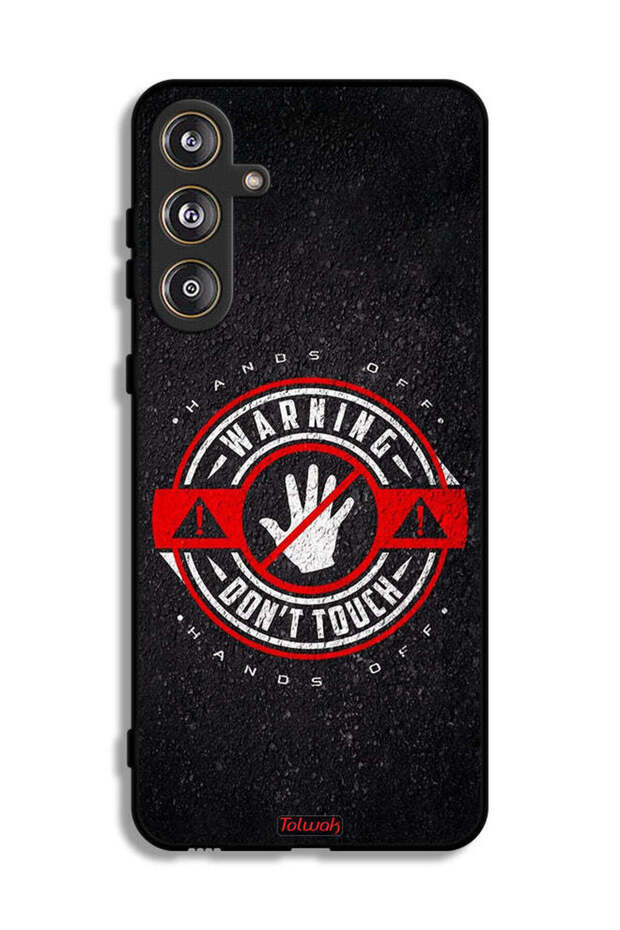 Samsung Galaxy F55 5G Protective Case Cover Warning Do Not Touch