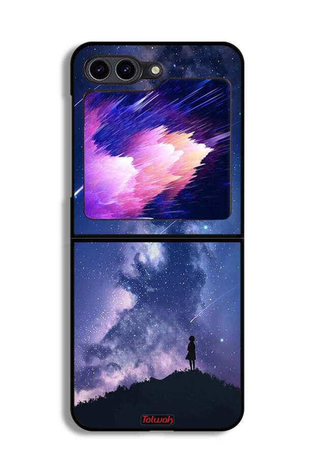 Samsung Galaxy Z Flip6 Protective Case Cover Moving Stars