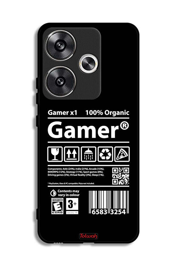 Xiaomi Poco F6 5G Protective Case Cover Gamer Sticker
