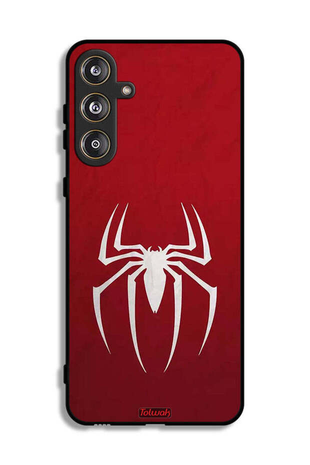 Samsung Galaxy M55 5G Protective Case Cover Spider Icon