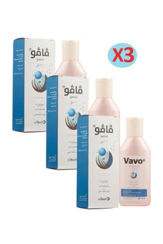 Shampoo 100ml 3 Pieces