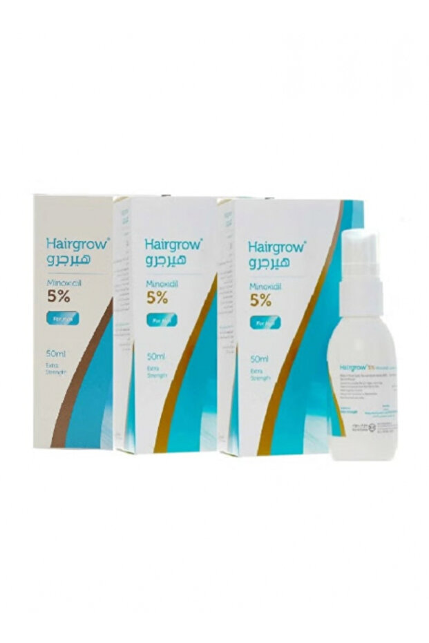 Hairgrow 5% Minoxidil Pack Of 3 - 50 Ml X 3 Ml