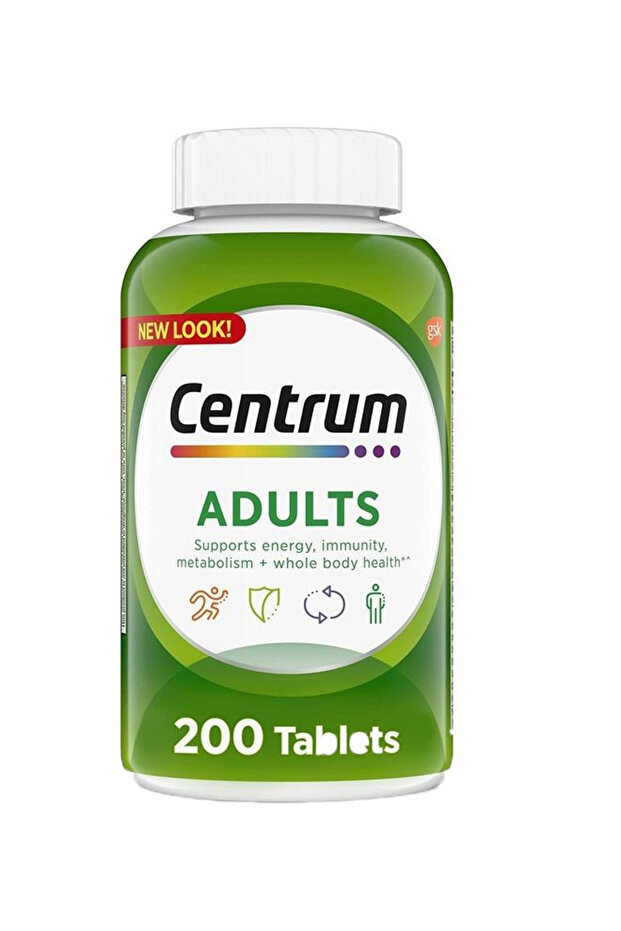 Adult Multivitamin and Multimineral, 200 Tablets