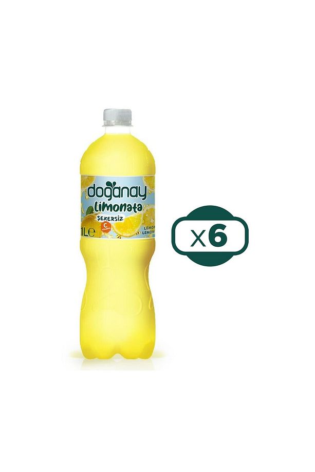 Limonata Şekersiz 1 Lt X 6 Adet - 1
