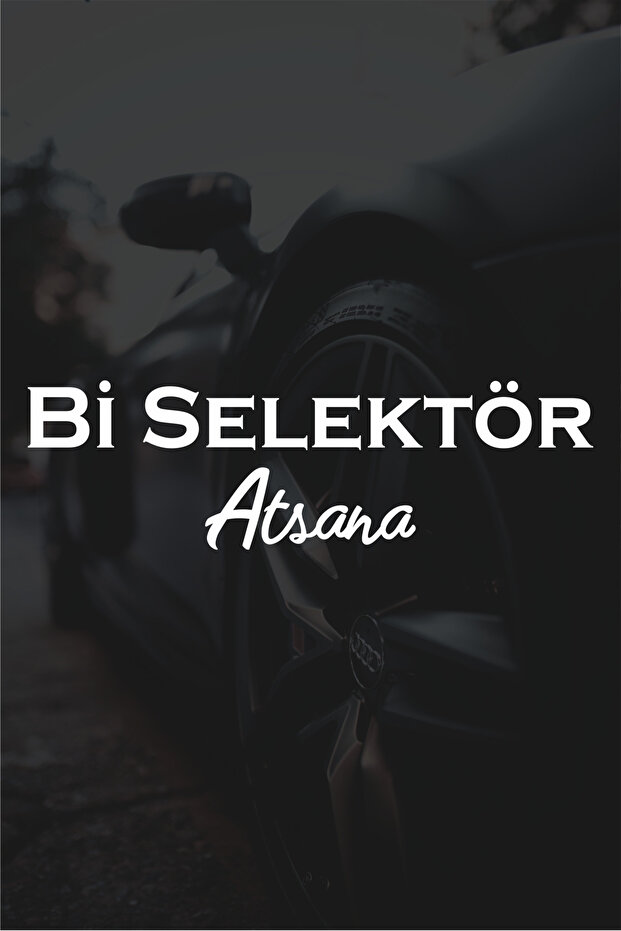 ملصق سيارة بمحرك زجاجي مقاس 20 × 6 سم من Bi Selektör Atsana
