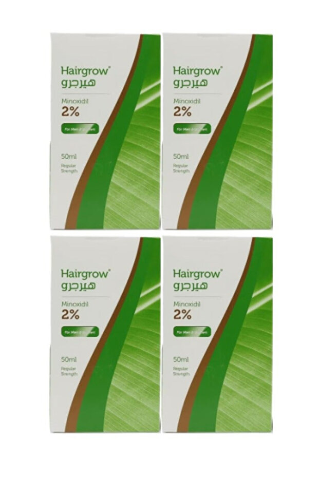 Hair Grow 2% Minoxidil for Hair - Pack Of 4, 50 Ml X 4 Ml