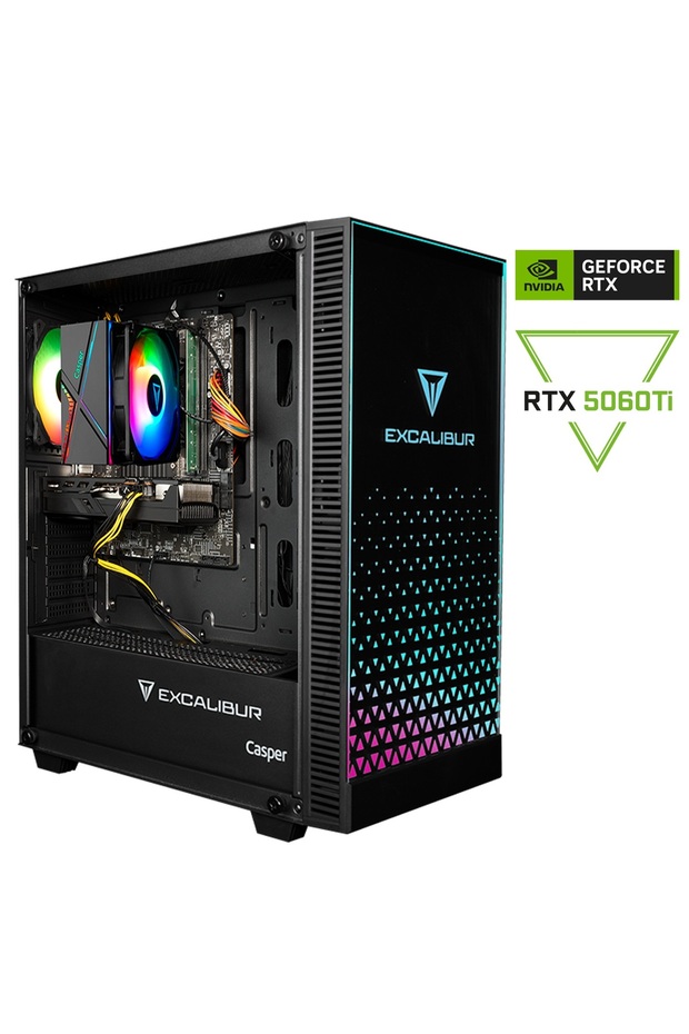 Excalibur E65L.144F-DFT0X-0HD Intel Core i5-14400F 32GB RAM 1TB SSD RTX 5060TI Freedos - 1