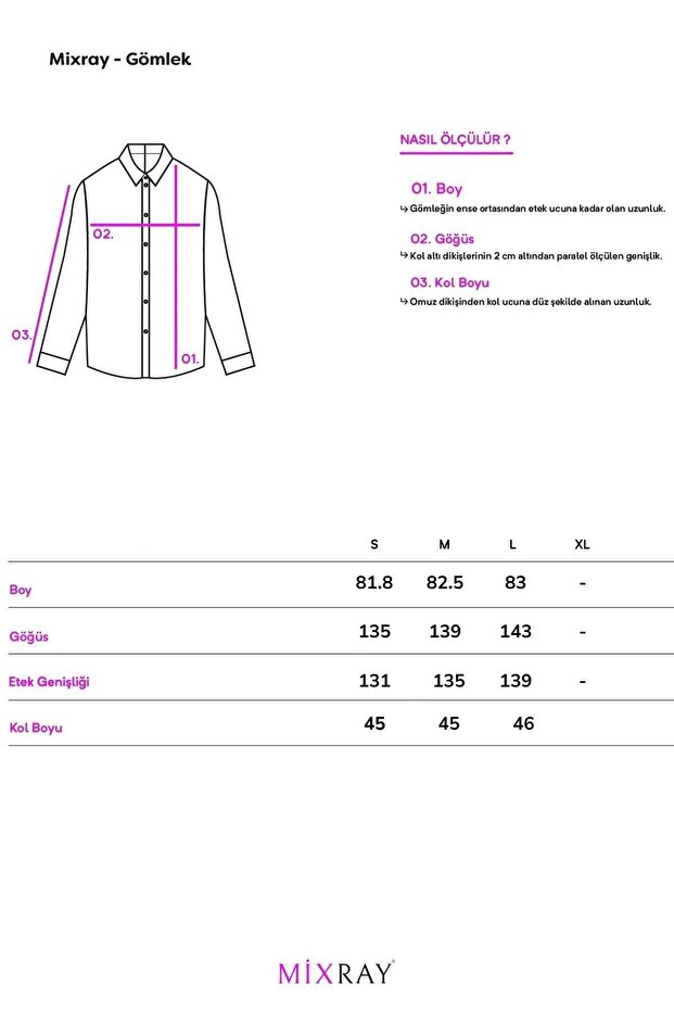 4053 Kadın Tek Cepli Oversize Basic Gömlek Beyaz - 8