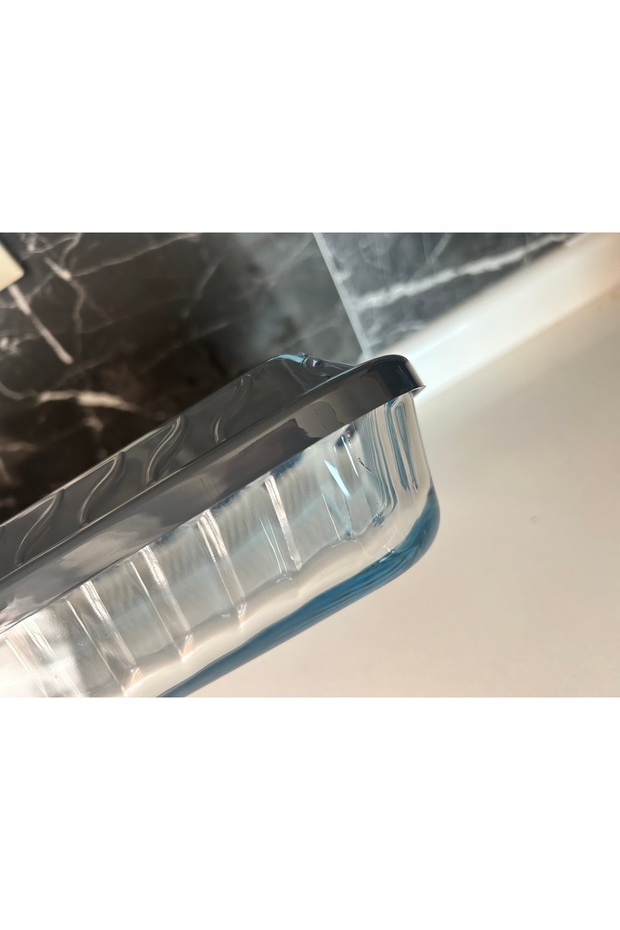 Luxury Patterned Plastic Rectangular Pyrex Cover - 6