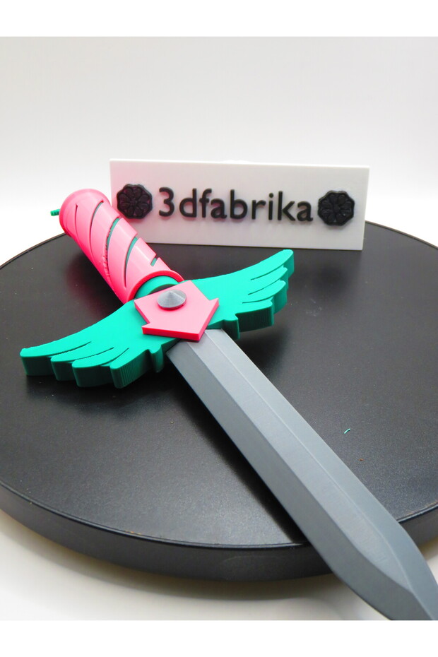 Squid Game Temalı Renkli Hançer - 2