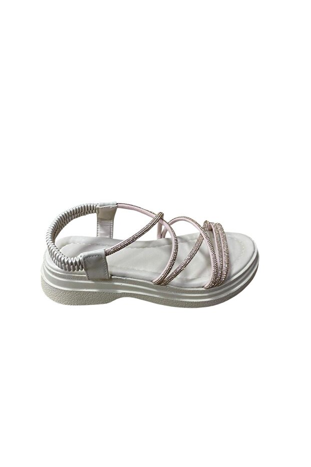 Women's Flat Thick Soled Stone Summer Sandals
