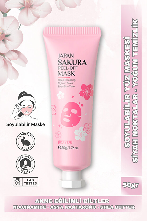 Peelable Face Mask Blackhead Oil and Anti-Acne Prone Skin 50ml