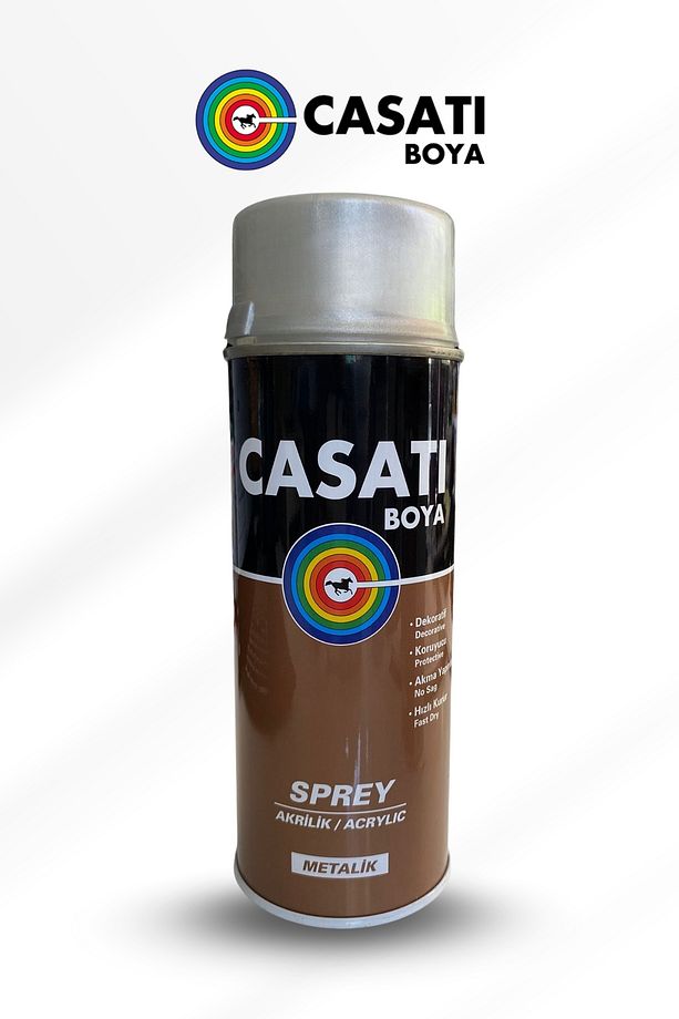 Akrilik Sprey Boya 400ML | Hızlı Kuruyan, Parlak ve Kalıcı Renkler | Yüksek Kapatıcılık - 1