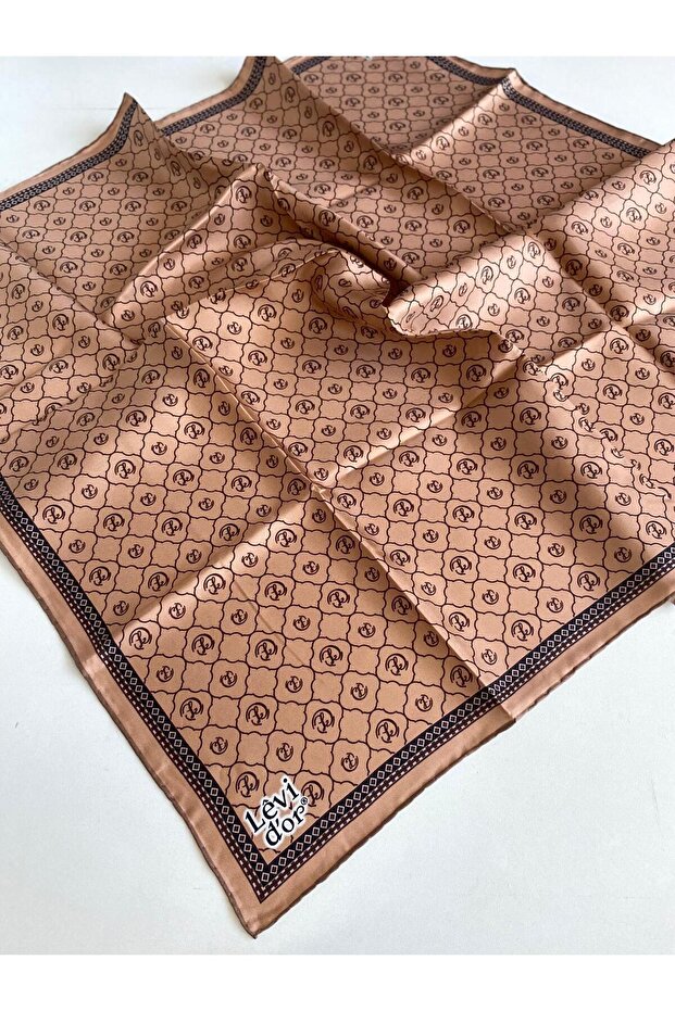 Tivil Pure Silk Scarf 49247 Onion Peel Mixed Pattern