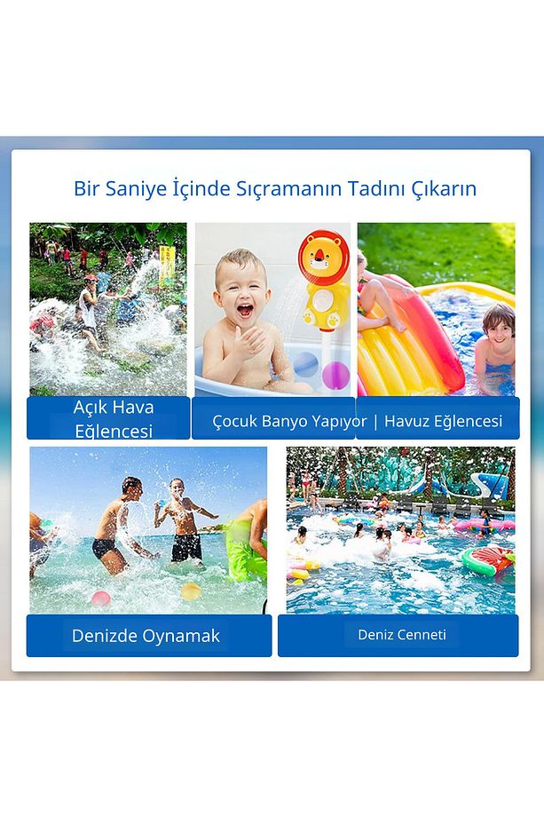 Manyetik Mühürlü Yeniden Kullanılabilir Doldurulabilir Su Balonları - 9