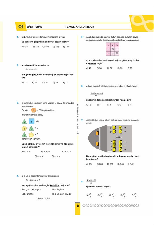 2026 Sıfırdan Sonsuza Matematik TYT Konu Özetli Soru Bankası - Güncel Baskı - 2