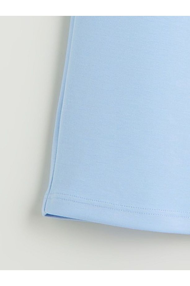 LCW Kids Beli Lastikli Soft Touch Kız Çocuk Eşofman Altı - 2