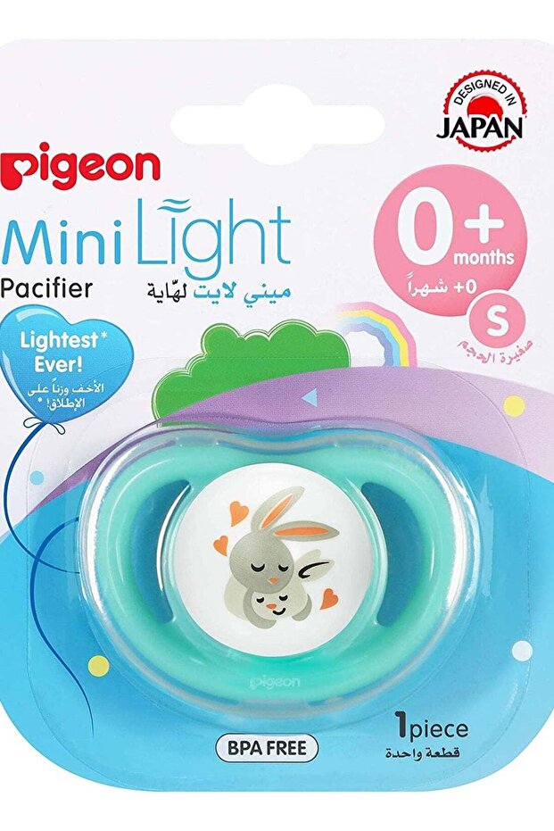 Minilight Pacifier Rabbit 1 piece - S (0+ Months)