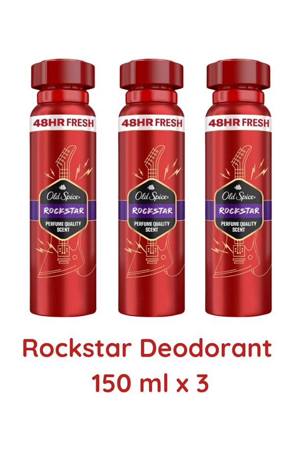 Rockstar Erkek Deodorant Vücut Spreyi 150 Ml 3 Adet - 2