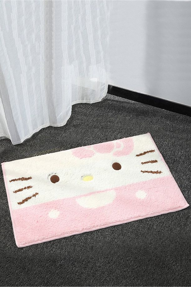 Sanrio Hello Kitty Lisanslı Küçük Halı - Pembe - 1