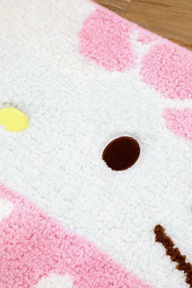 Sanrio Hello Kitty Lisanslı Küçük Halı - Pembe - 4