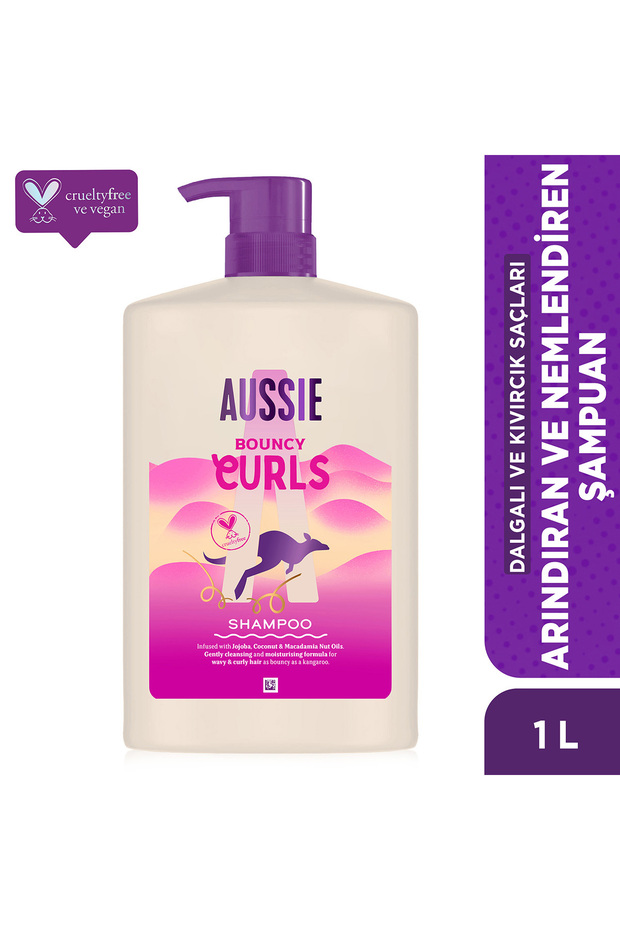 Bouncy Curls Dalgalı ve Kıvırcık Saçları Arındıran ve Nemlendiren Şampuan 1000ml - 1