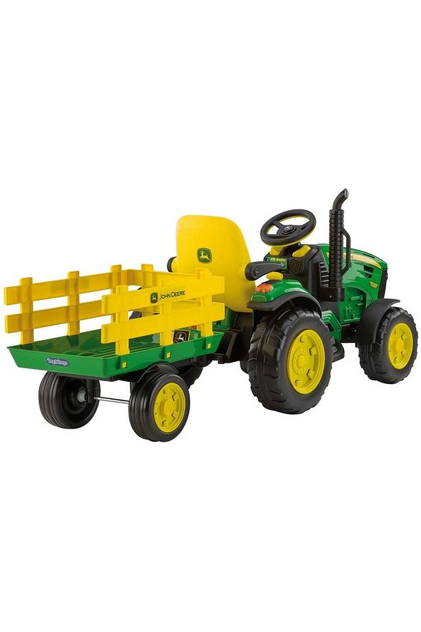 John Deere Ground Force With Trailer 12 Volt Akülü Traktör - 4