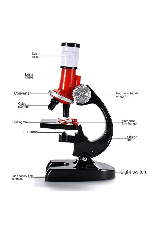 Microscop optic 100-1200x pentru copii - 2