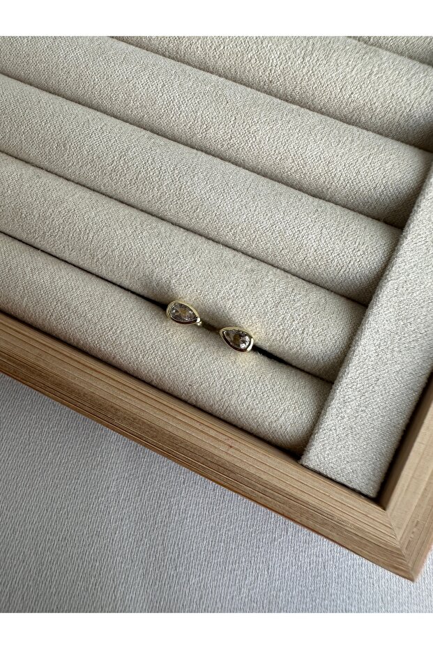 خاتم إصبع الصغير بحجر مزدوج - 2