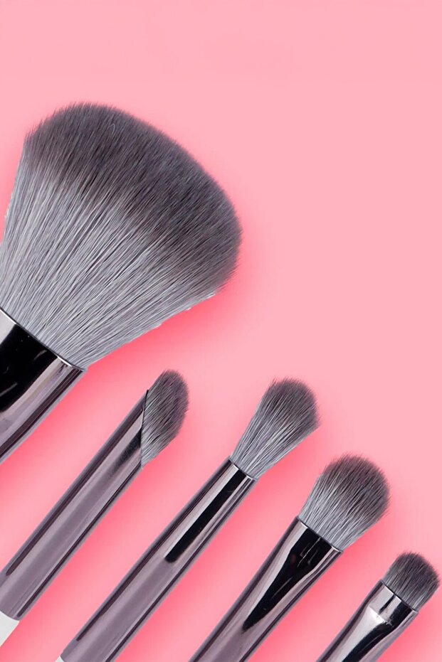 Çantalı Makyaj Fırçası Seti - 2