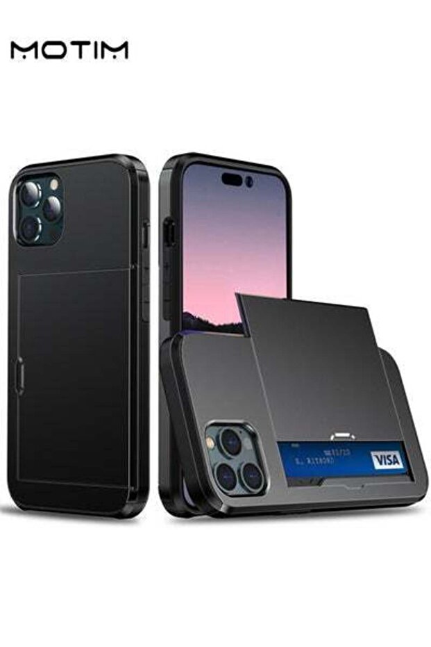 غلاف هاتف iPhone 14 Pro/14 Pro Max شديد التحمل واقٍ بدرجة عسكرية وغطاء مقاوم للصدمات